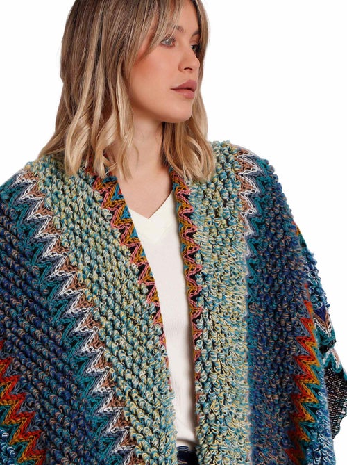 Poncho ouvert Azteca - Kiabi