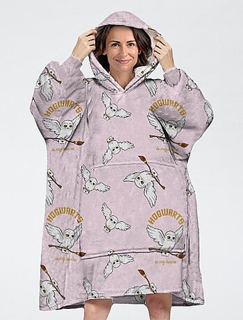 Poncho plaid adulte 'Harry Potter'