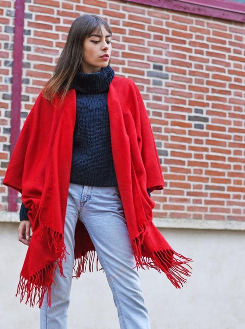 Poncho poches Casa - Fabriqué en France - Kiabi