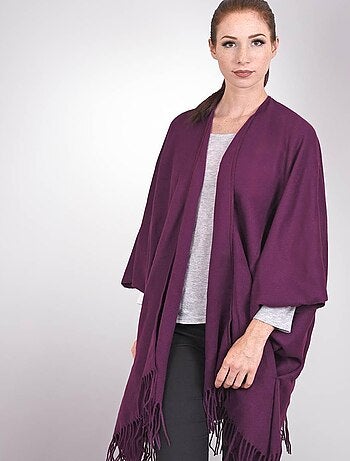 Poncho poches Casa - Fabriqué en France
