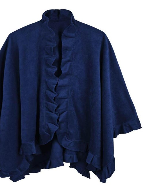 Poncho Polaire Frou-Frou - Kiabi