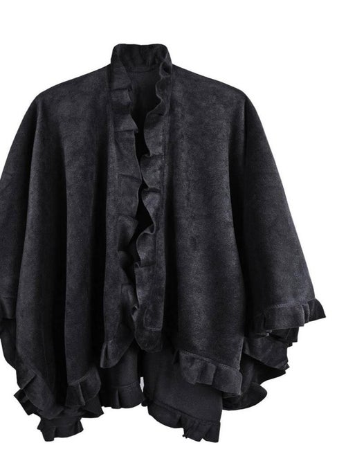 Poncho Polaire Frou-Frou - Kiabi