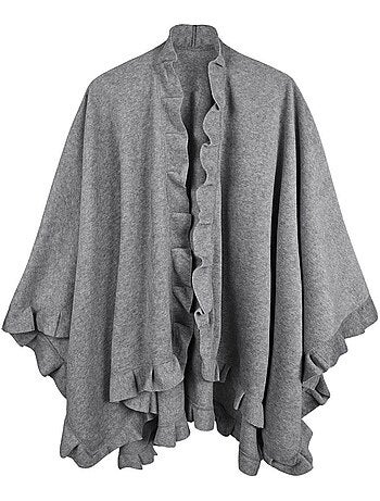 Poncho Polaire Frou-Frou