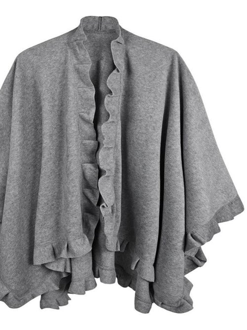 Poncho Polaire Frou-Frou - Kiabi