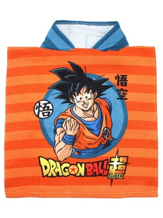 Poncho polyester dragon ball.