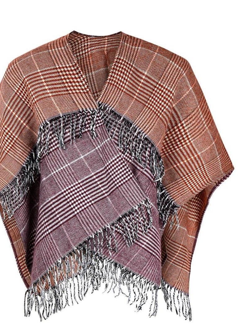 Poncho Spicy - Fabriqué en France Rouge - Kiabi