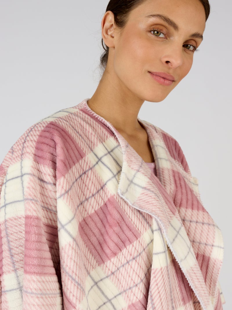 Poncho Thermolactyl - Damart Violet - Kiabi