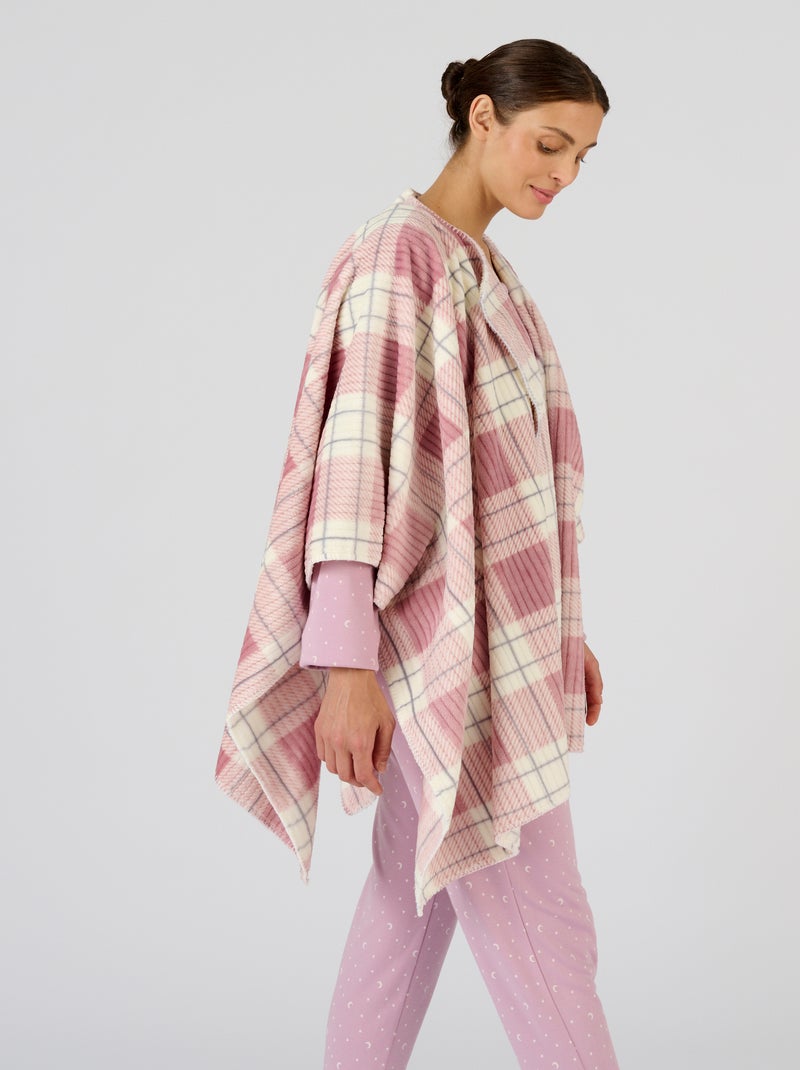 Poncho Thermolactyl - Damart Violet - Kiabi