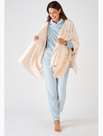 Poncho Thermolactyl en maille polaire - Damart