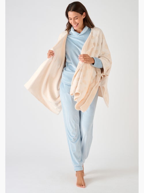Poncho Thermolactyl en maille polaire - Damart - Kiabi