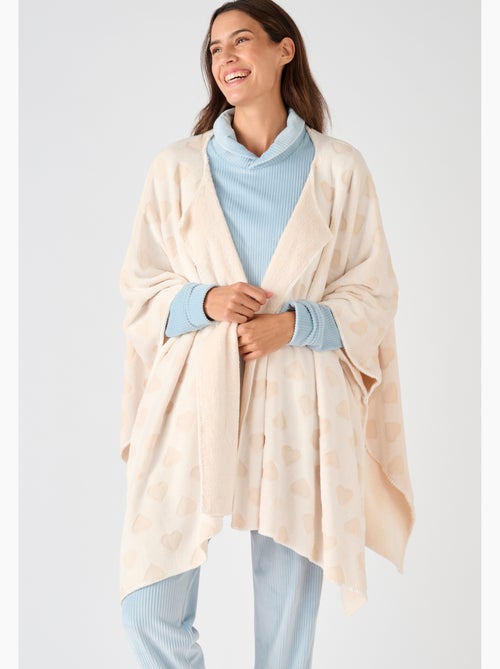 Poncho Thermolactyl en maille polaire - Damart - Kiabi