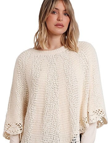 Poncho uni Romantic