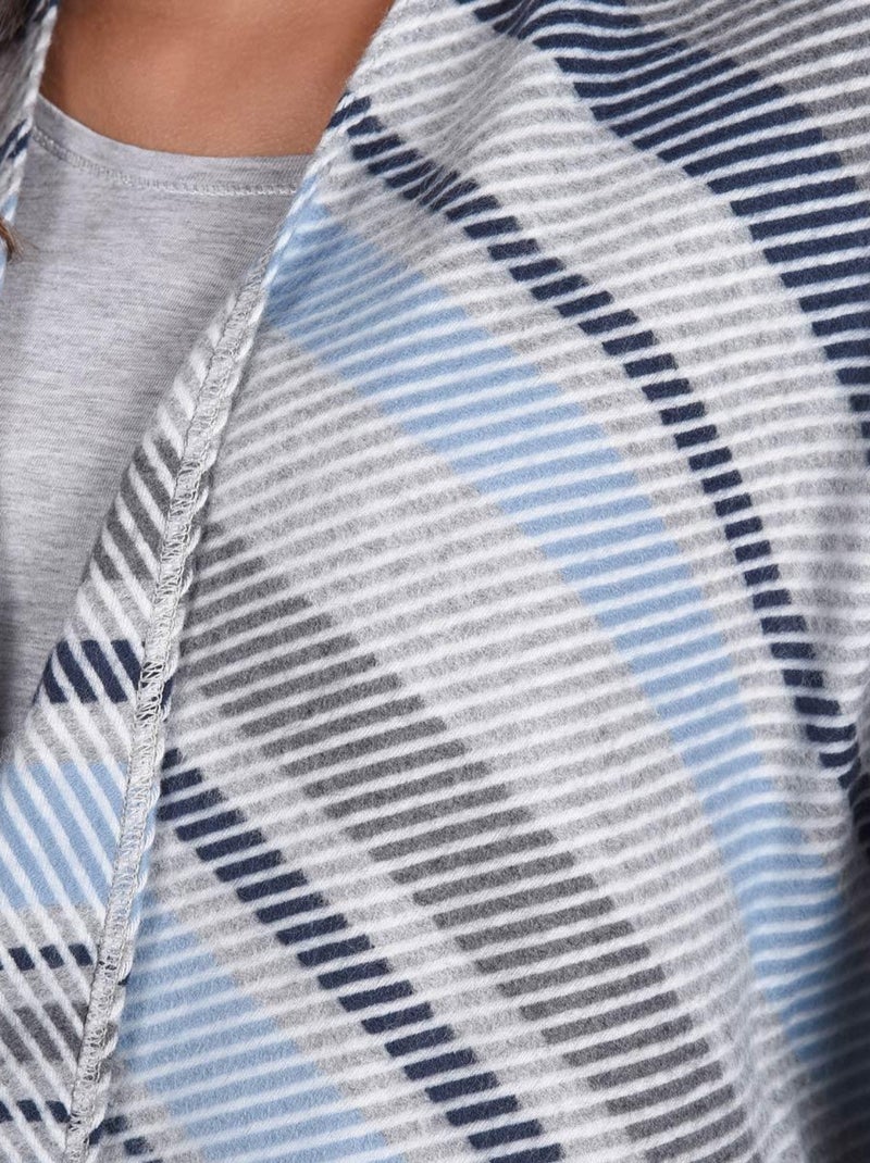 Poncho Visala - Fabriqué en France Bleu - Kiabi