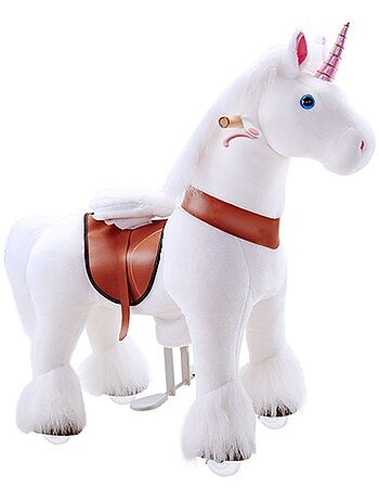 'ponycycle' Licorne Blanche À Monter Petit Modèle Pour 3 À 5 Ans