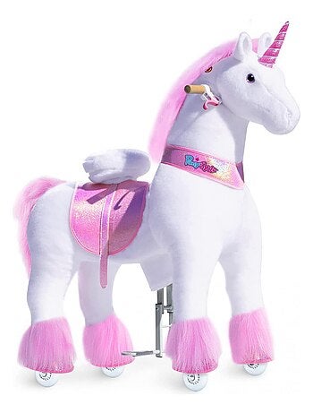 Ponycycle Licorne rose à monter Age 7 ans +