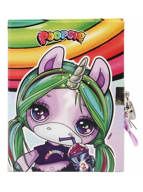 Poopsie Slime Surprise Rainbow Journal Serrure a Clé, Multicolore - Kiabi Poopsie Slime Surprise Rainbow Journal Serrure a Clé, Multicolore - Kiabi