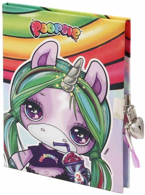 Poopsie Slime Surprise Rainbow Journal Serrure a Clé, Multicolore - Kiabi Poopsie Slime Surprise Rainbow Journal Serrure a Clé, Multicolore - Kiabi