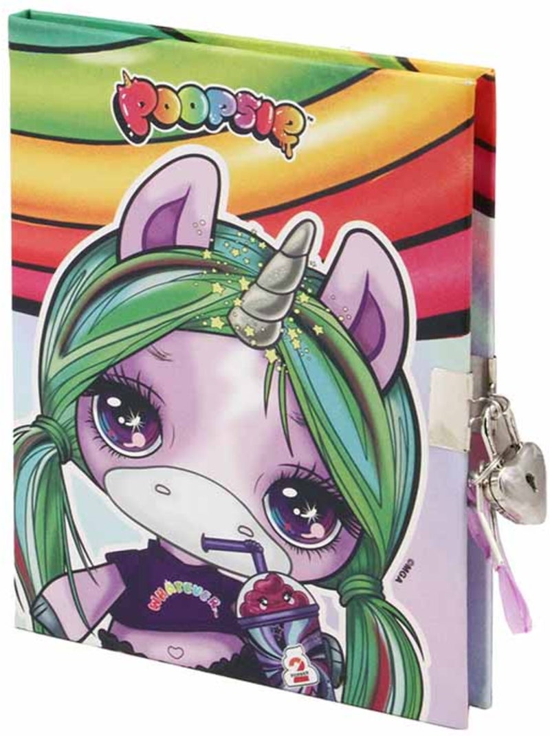 Poopsie Slime Surprise Rainbow Journal Serrure a Clé, Multicolore Multicolore - Kiabi