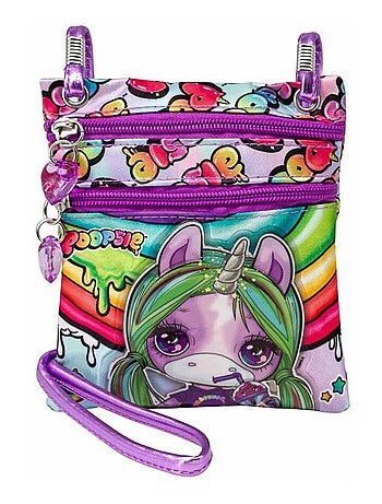 Poopsie Slime Surprise Rainbow Sac à Bandoulière Action Vertical, Multicolore