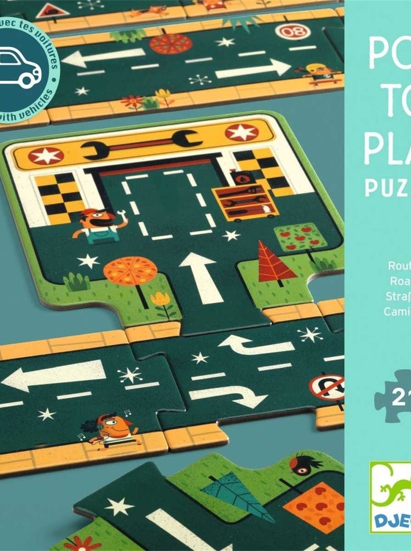 Pop to play Puzzle routes N/A - Kiabi