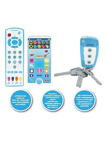 Portable, télécommande et porte-clés éducatifs