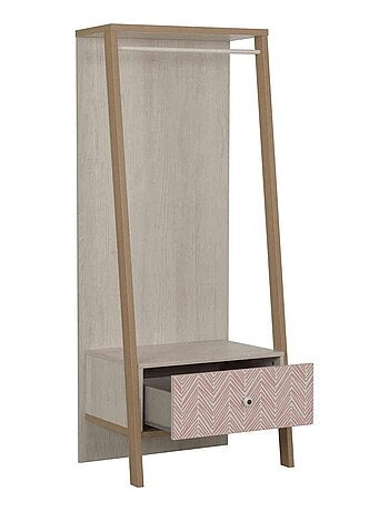 Portant à vêtements 1 tiroir