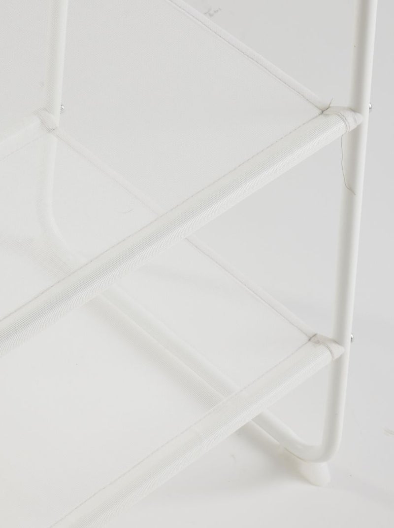Portant à vêtements avec étagères métal EQUIPMENT Blanc - Kiabi