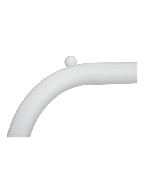 Portant à vêtements avec patères en métal blanc - Kiabi Portant à vêtements avec patères en métal blanc - Kiabi