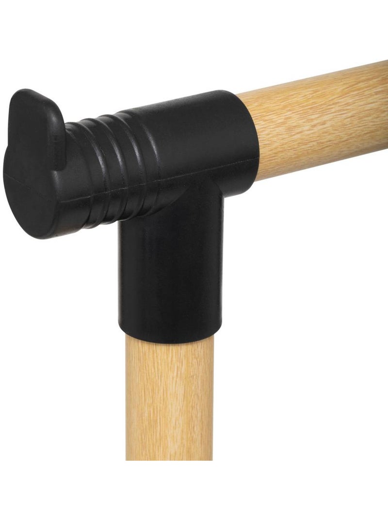 Portant à vêtements double en métal woody Noir - Kiabi