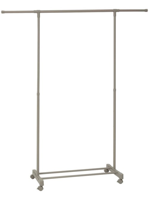 Portant à vêtements extensible avec roulettes hangy - Kiabi