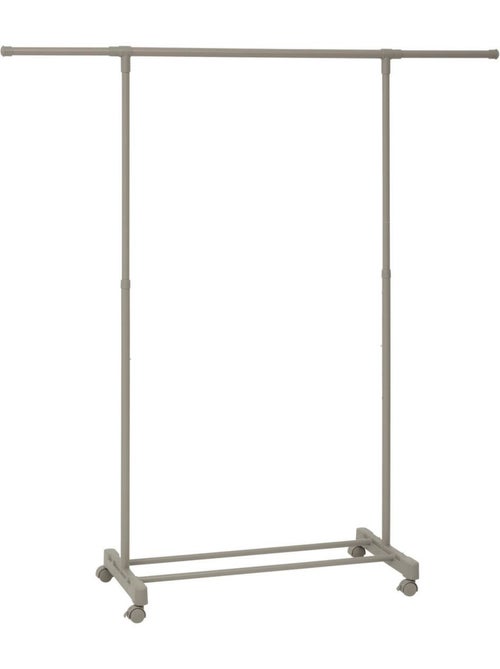 Portant à vêtements extensible avec roulettes hangy - Kiabi