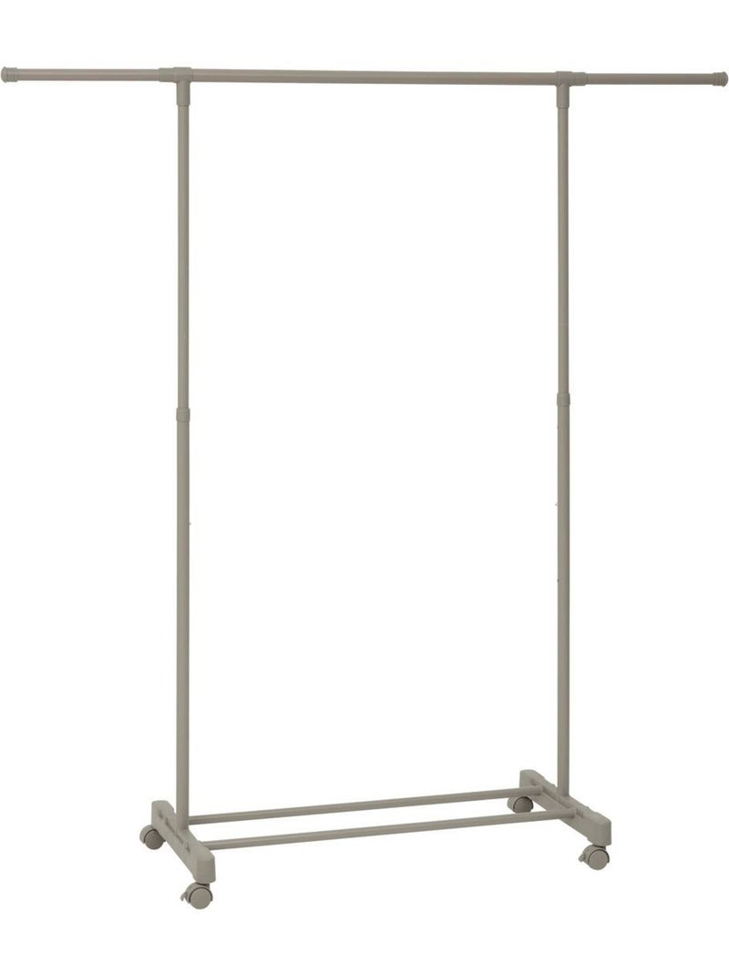 Portant à vêtements extensible avec roulettes hangy Gris - Kiabi