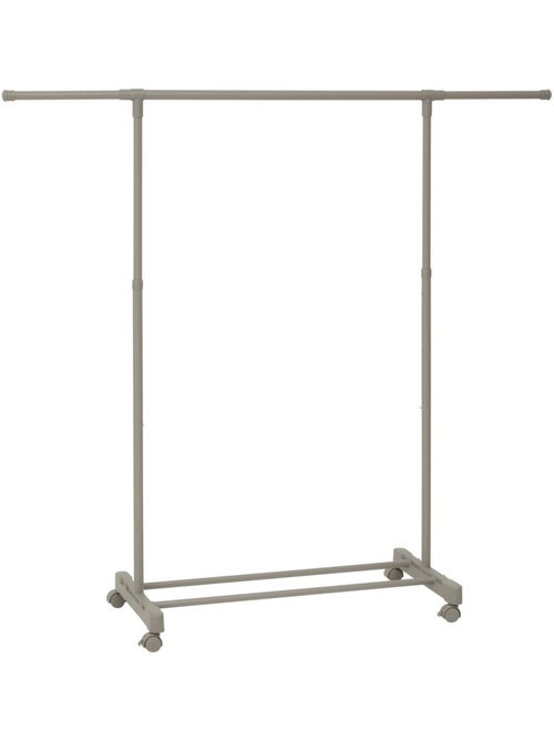 Portant à vêtements extensible avec roulettes hangy - Kiabi