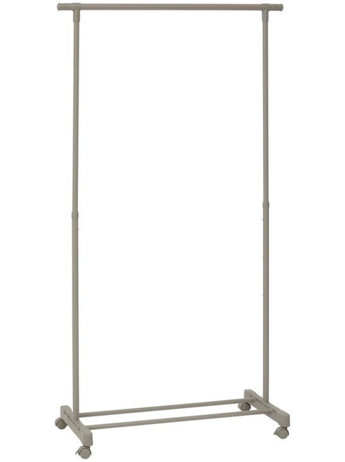 Portant à vêtements extensible avec roulettes hangy - Kiabi