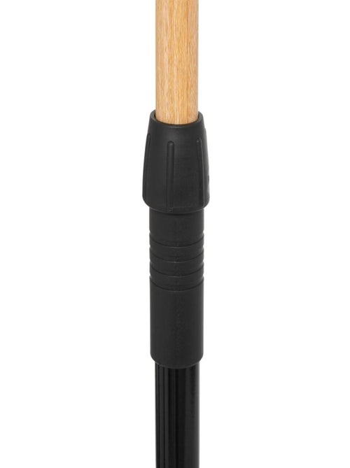 Portant à vêtements extensible effet bois - Kiabi