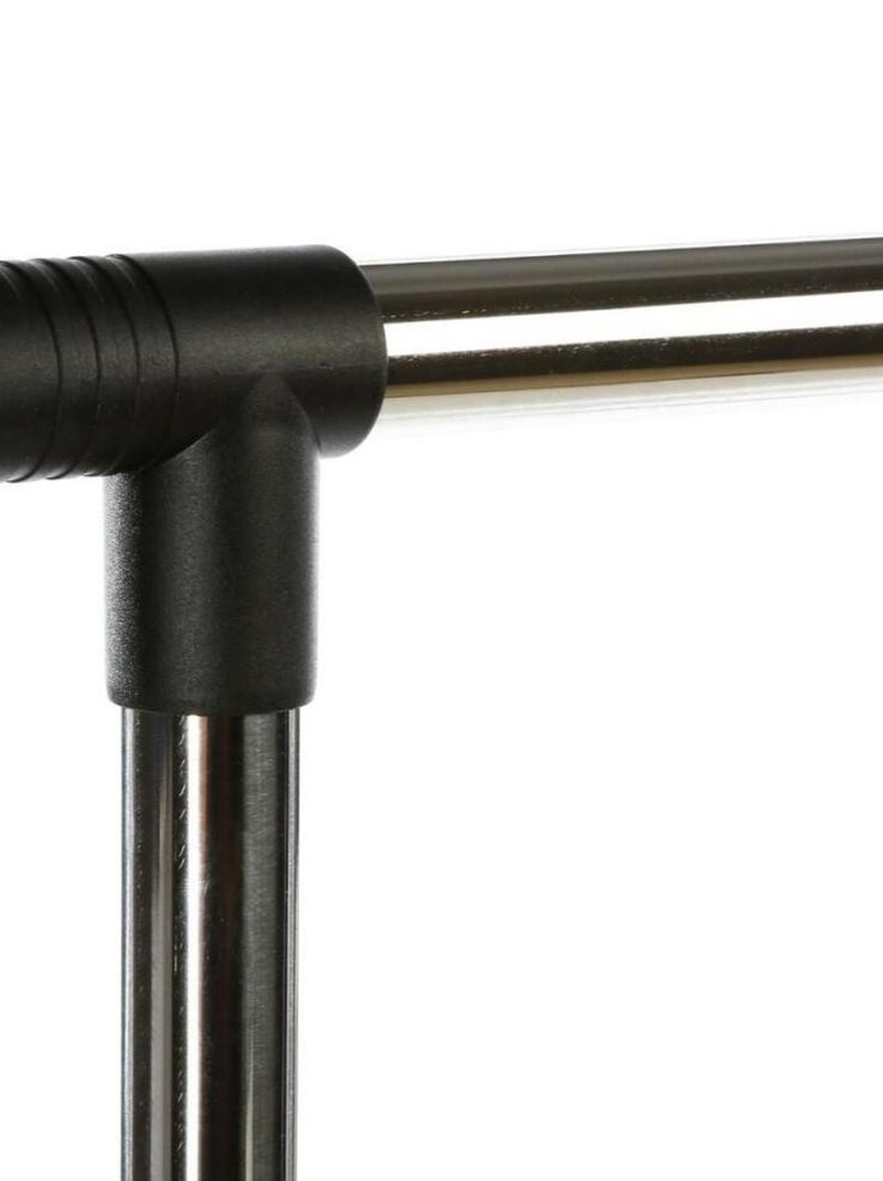 Portant à vêtements Icare modulable double Noir - Kiabi