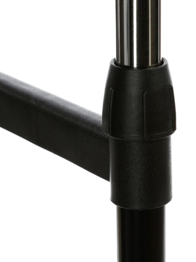 Portant à vêtements Icare modulable double Noir - Kiabi