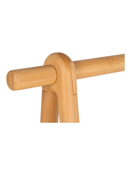 Portant à vêtements Manaus - Portant à vêtements, bambou, nature, 104x46x164 cm - Kiabi