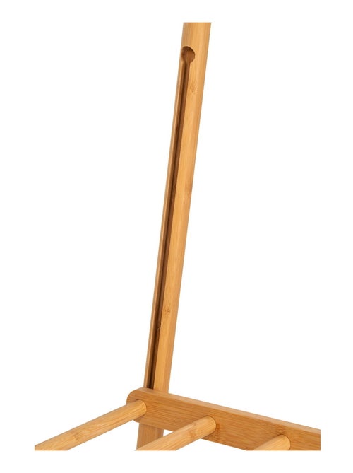 Portant à vêtements Manaus - Portant à vêtements, bambou, nature, 104x46x164 cm - Kiabi