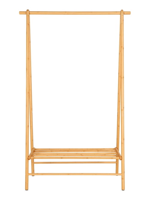 Portant à vêtements Manaus - Portant à vêtements, bambou, nature, 104x46x164 cm - Kiabi