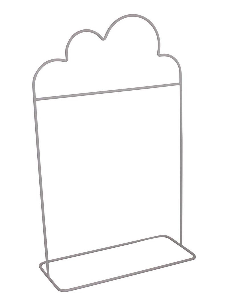 Portant à vêtements pour enfant en métal - Forme de Nuage - 1 barre de penderie - 132x81x36cm Gris - Kiabi