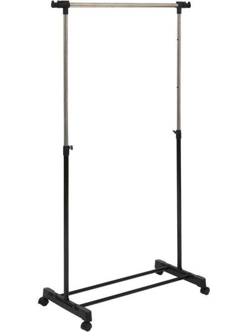 Portant à vêtements simple sur roulettes en métal icare - Kiabi