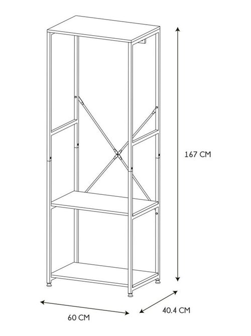 Portant à vêtements Stan - Kiabi