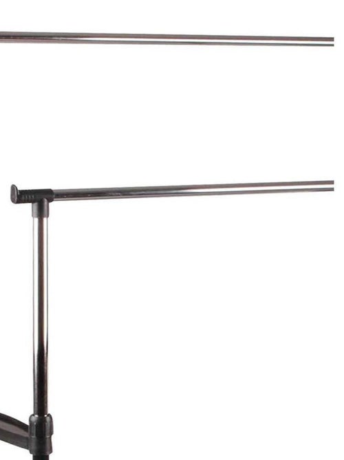 Portant à vêtements sur roulettes double - Kiabi