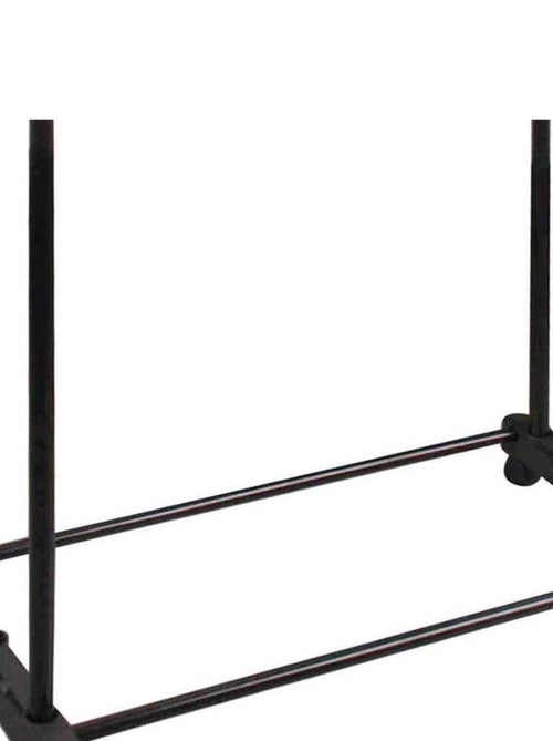 Portant à vêtements sur roulettes double - Kiabi