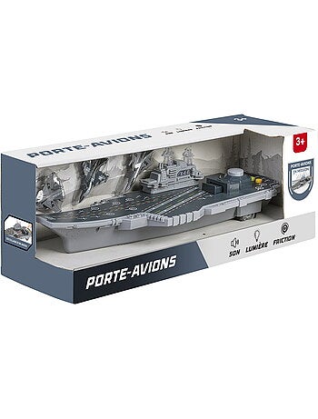 Porte-avion 3 avions avec son et lumière