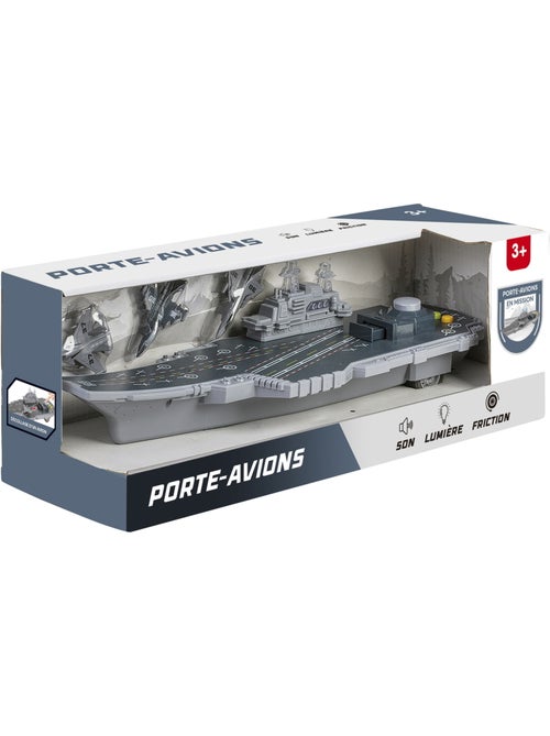 Porte-avion 3 avions avec son et lumière - Kiabi
