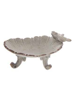 Porte bagues en métal Coquille - 11 x H. 6 cm