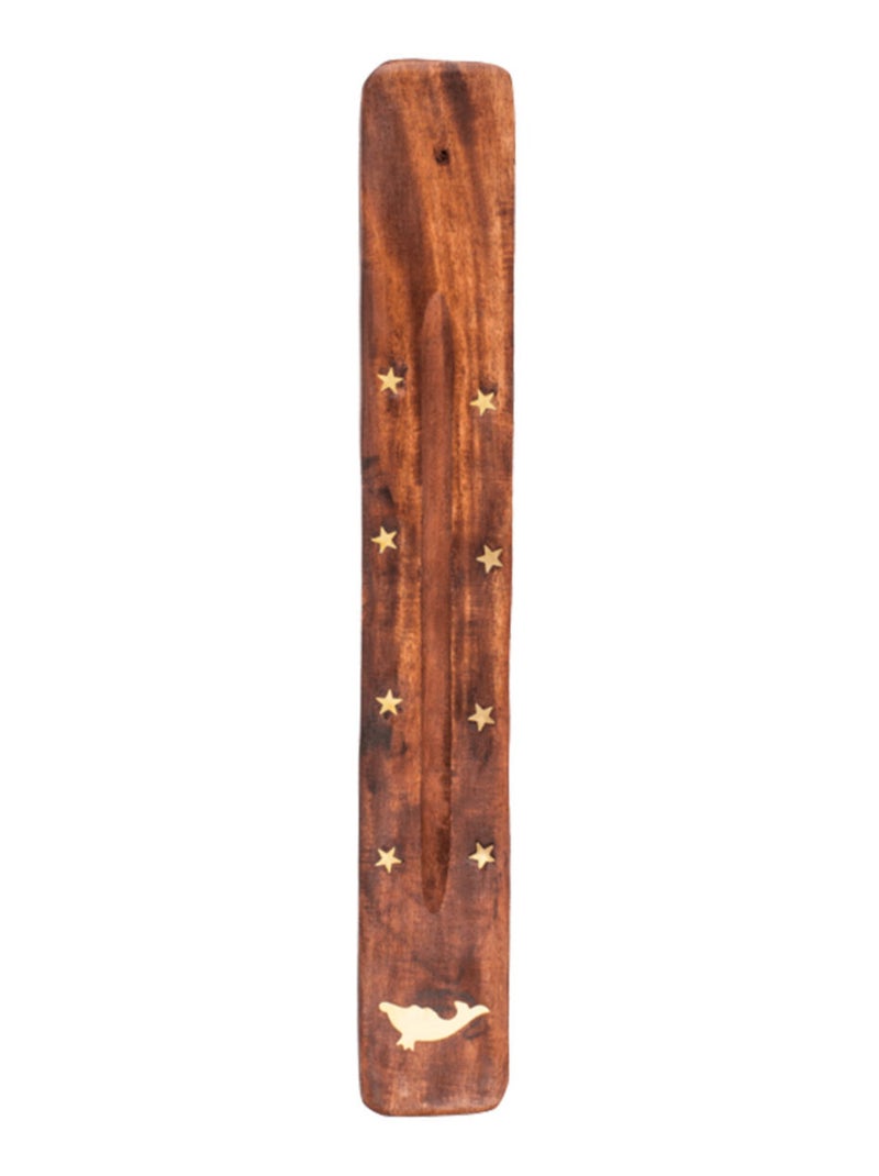 Porte bâton d'encens en bois Marron - Kiabi