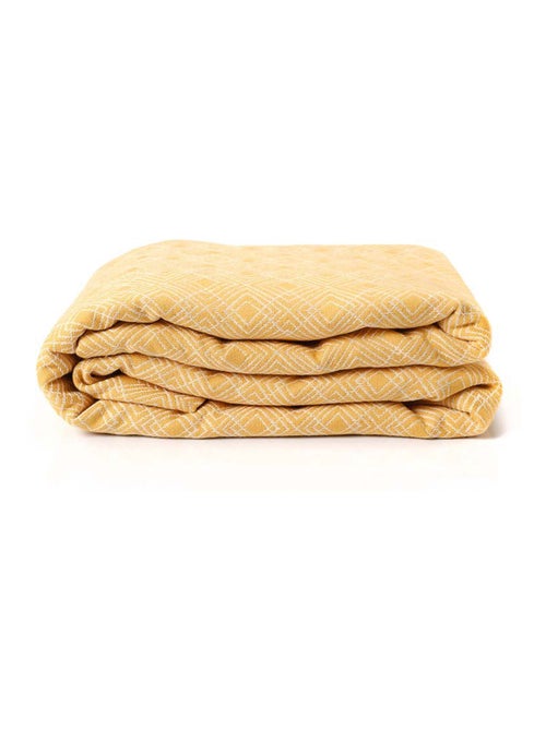 Porte bébé - Echarpe Jacquard - Nomade ocre - Kiabi